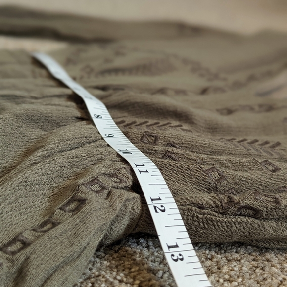 Olive Green Embroidered Romper - Picture 8 of 10